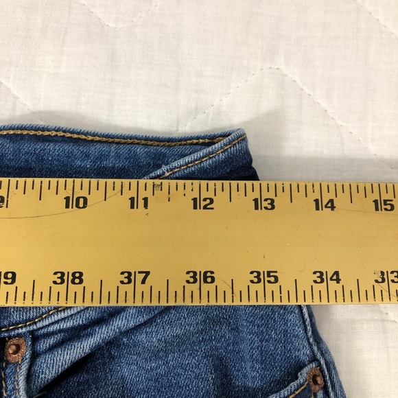 Old Navy Jeans Women's Size‎ 6 Tall Denim Blue Curvy O.G. Straight High Rise - Picture 7 of 12